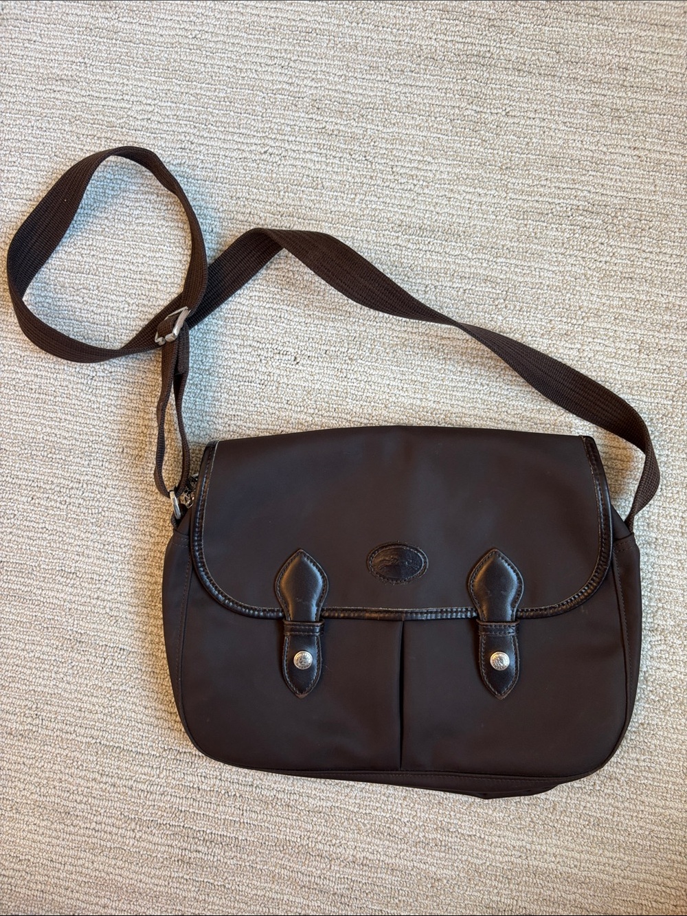 Vintage Longchamp Messenger Bag